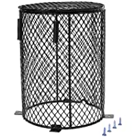MYA - Protector de calentador de reptiles metálico- funda de protección para calefacción reptil- calentador de bombillas…